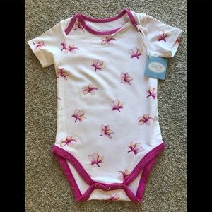 Coco moon plumeria onesie